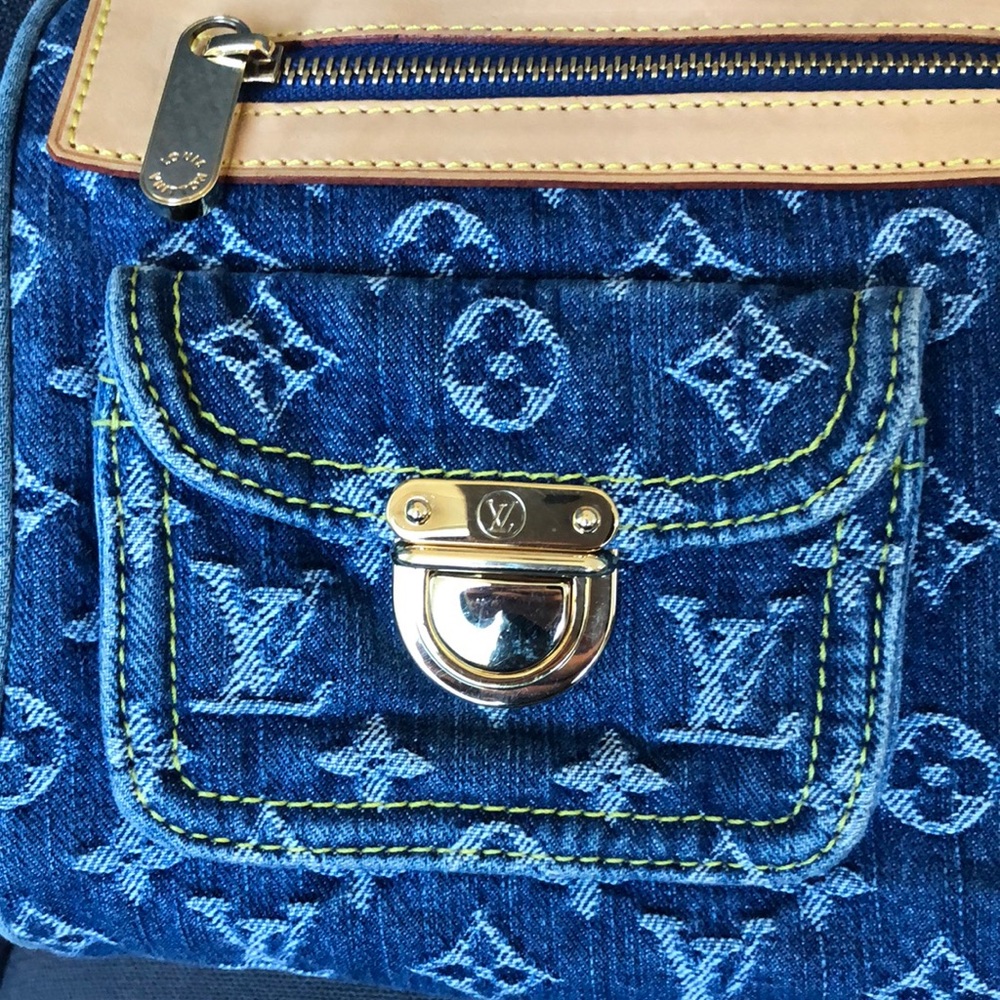 🌸🌸 STUNNING 🌸🌸 Louis Vuitton Denim Neo Speedy - Picture 3 of 16